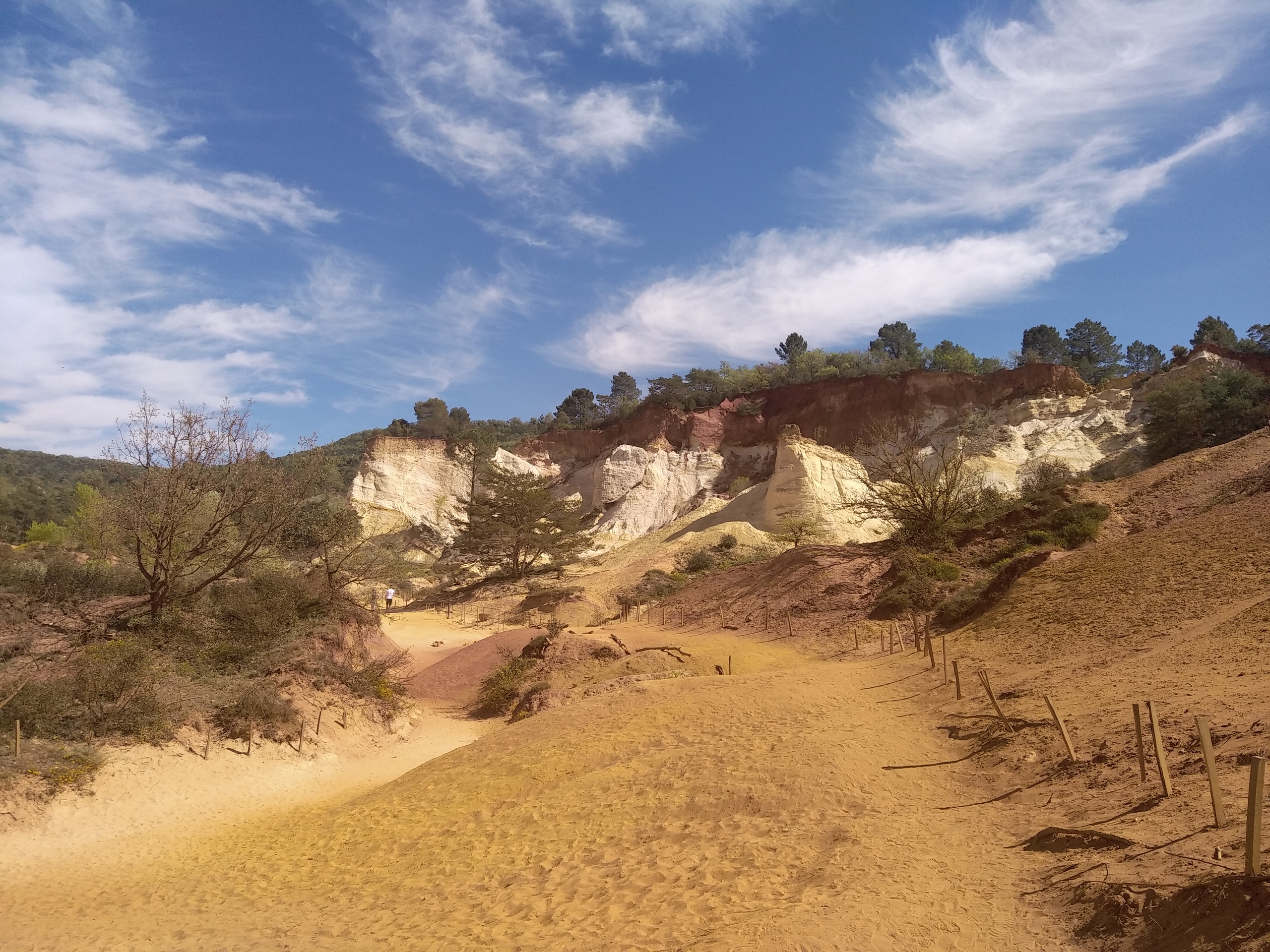 Ocres de colorado Provençal à Rustrel